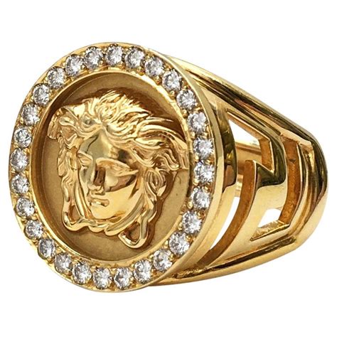 versace ring frauen|versace gold rings for women.